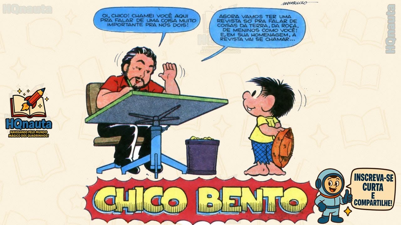Chico Bento: A Primeira Revista Só Pra Ele! 🌽 | HQ Narrada Completa | Turma da Roça