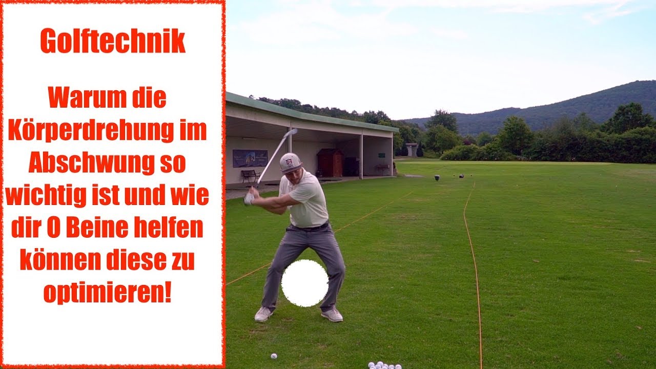 Die Körperdrehung im Golfschwung