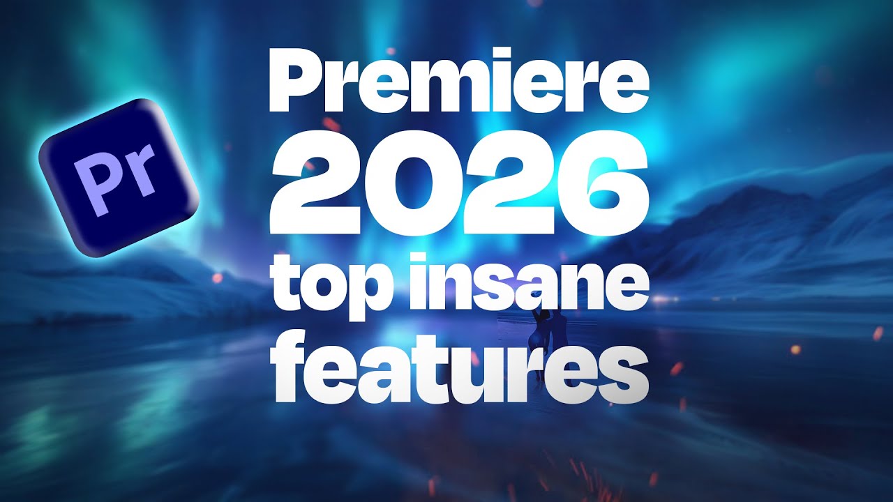 Что нового в Adobe Premiere Pro 2026 | Самые невероятные функции (на английском языке)