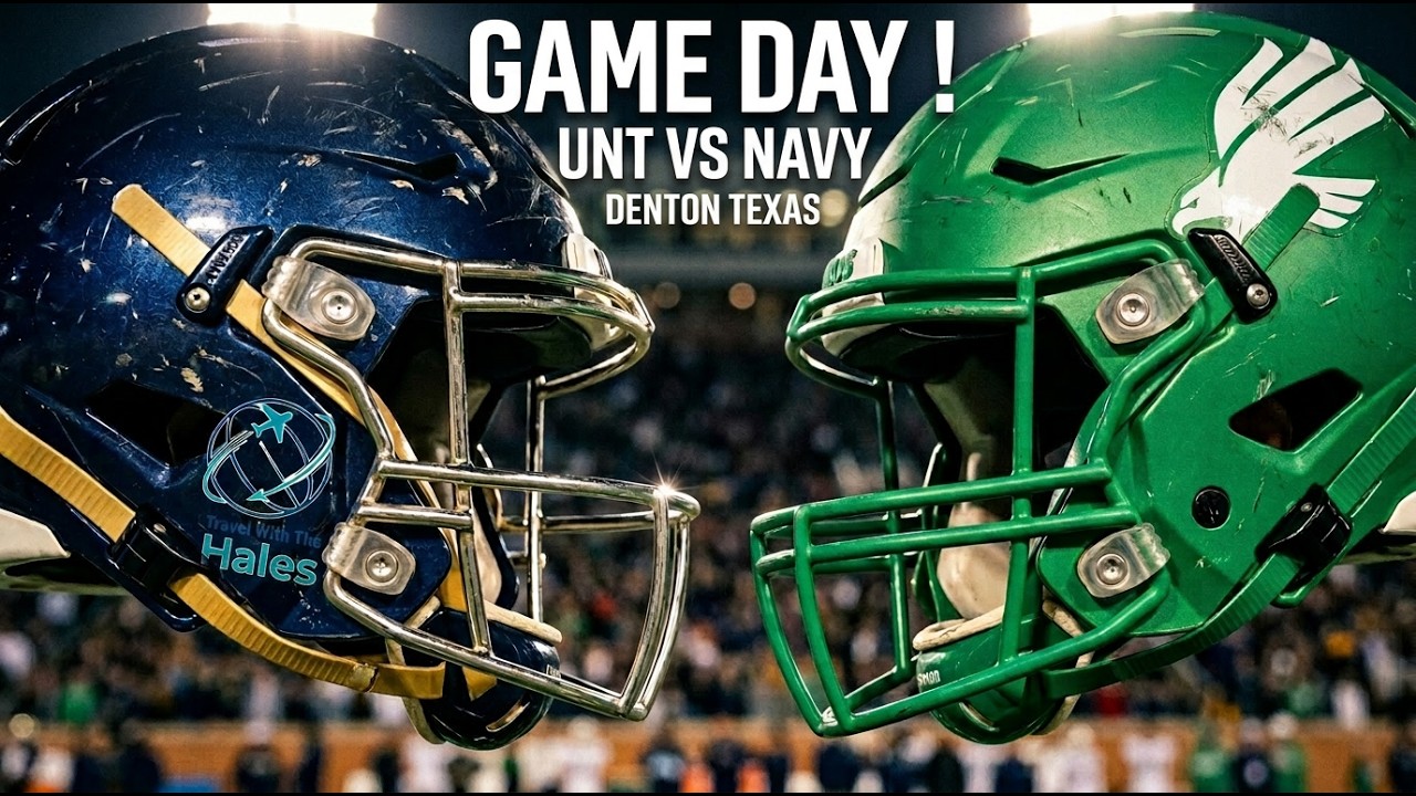 Apogee Stadium Game Day | UNT Football vs Navy Complete Vlog