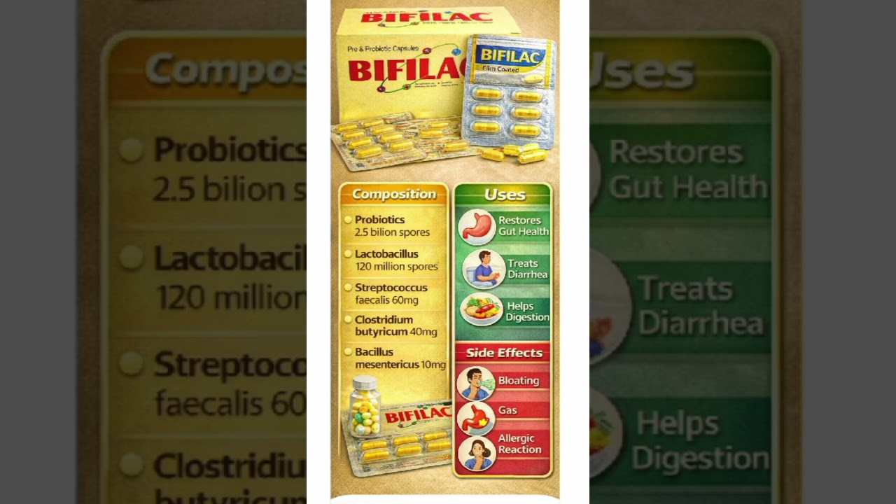 “Bifilac Capsule | Pet ki Har Problem ka Solution? 🤔'' 