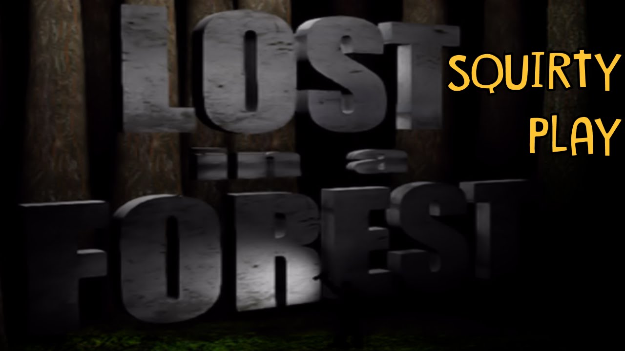 LOST IN A FOREST - Do You Get It? It's Like Slender Do You GET IT!?