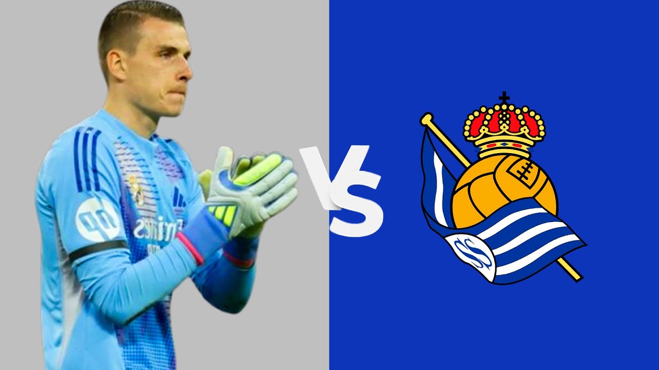 Andriy Lunin vs Real Sociedad | All saves & passes! | Laliga - Round 38 (24/02/2025)