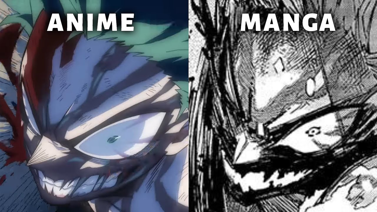 Anime VS Manga - My Hero Academia Final Season Trailer
