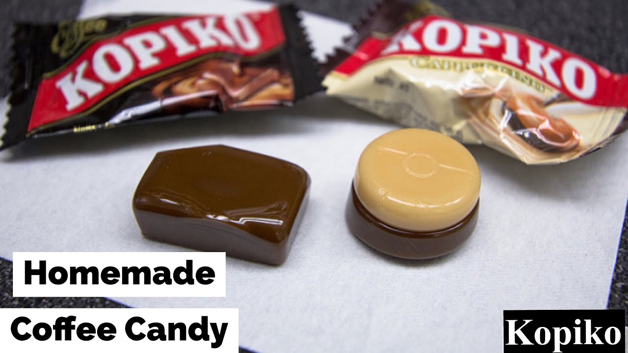Coffee Candy Recipe | Homemade Kopiko Recipe | How To Prepare Coffee Candy | Easy Sweet Recipes
