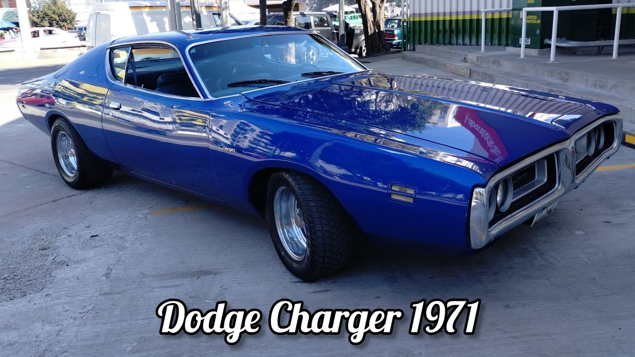 Dodge Charger 1971, en excelente estado de conservación. Bazar de la Carcacha.