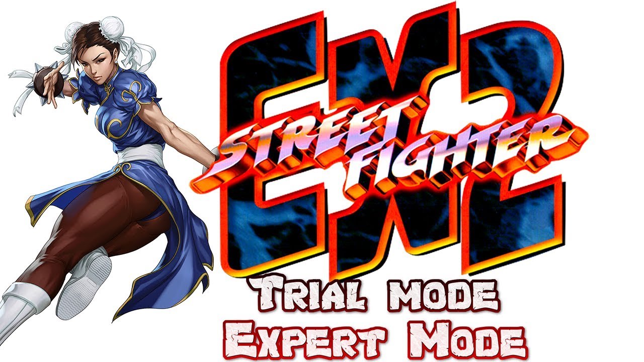 Street Fighter EX2 Plus -Chun Li Trial Mode Expert Mode All Missions