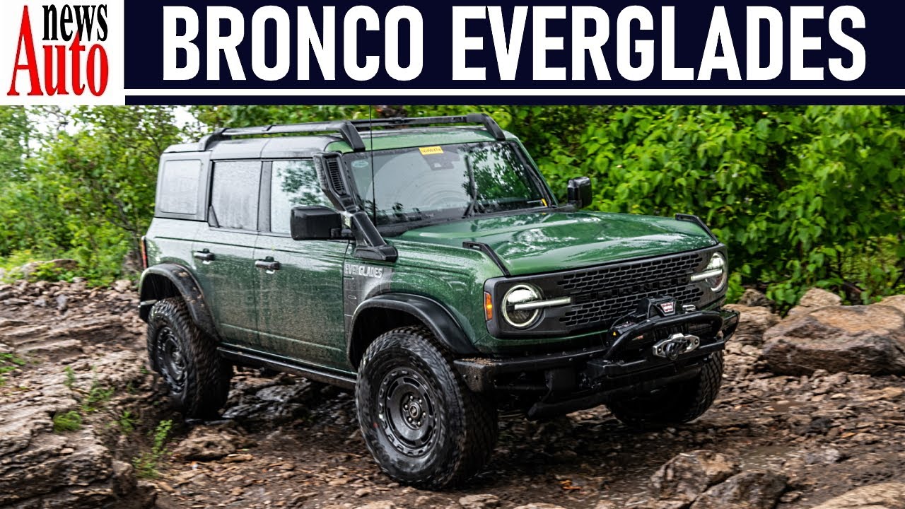 Ford Bronco Everglades (2022) - Test Drive - Drummond Island | NewsAuto