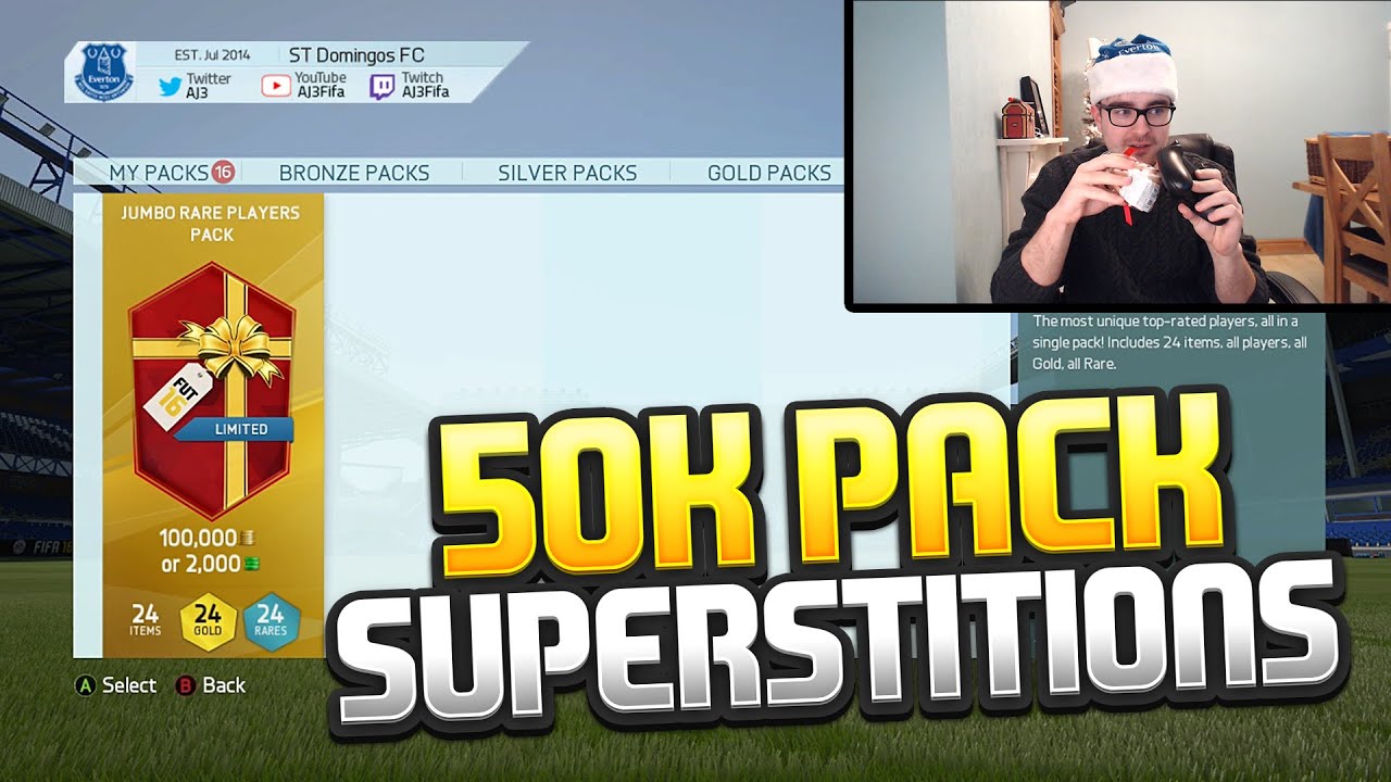 50K PACK SUPERSTITIONS!!! How To Get Good Players In Special Packs