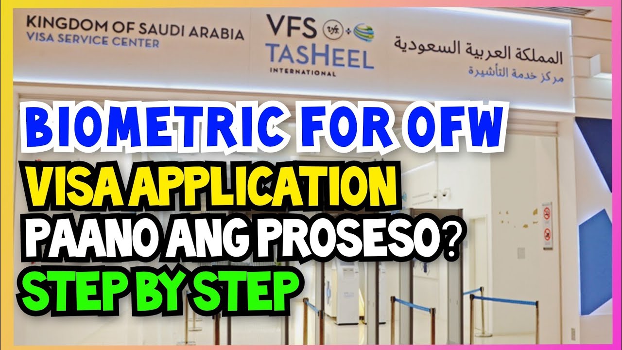 BIOMETRIC FOR OFW VISA APPLICATION | PAANO ANG PROSESO STEP BY STEP | Jewel TV