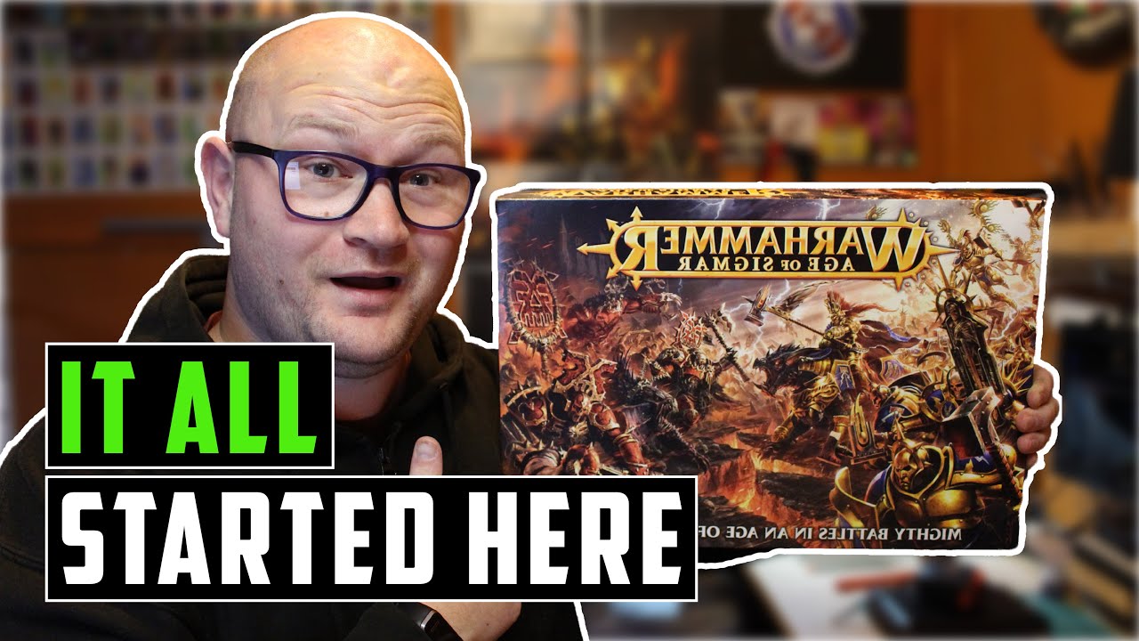 Unboxing the original Age of Sigmar starter set