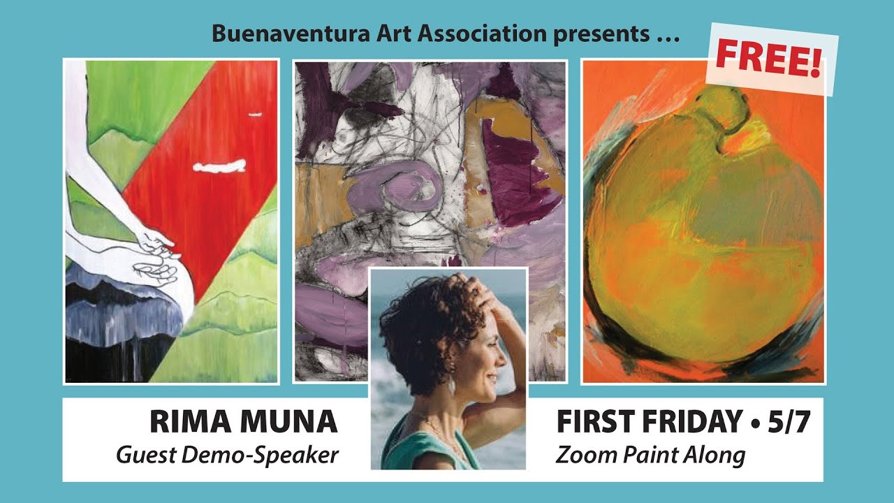 Rima Muna demo - Tapping into your sensuality to create abstract art