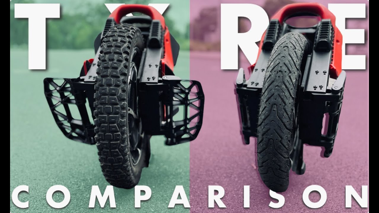 Kingsong S22 Tyre comparison: Jiluer vs Pirelli