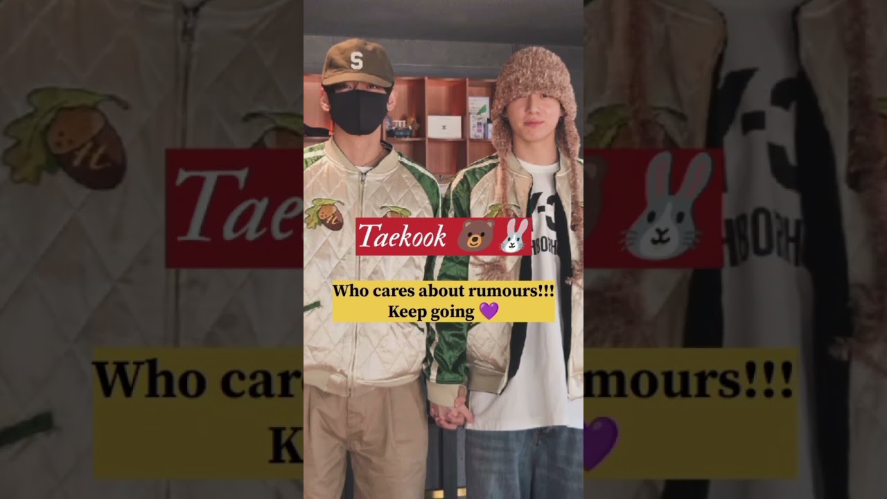 Taekook 🐻🐰Keep going!!💜