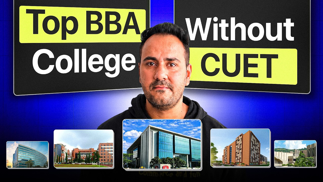 Top 5 BBA Colleges Without CUET in India 2026! | Ushank Sir