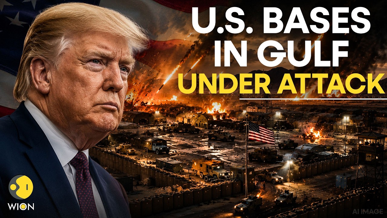 US-Iran War: Iran Launches Revenge Strikes; American Military Bases Under Attack | WION LIVE