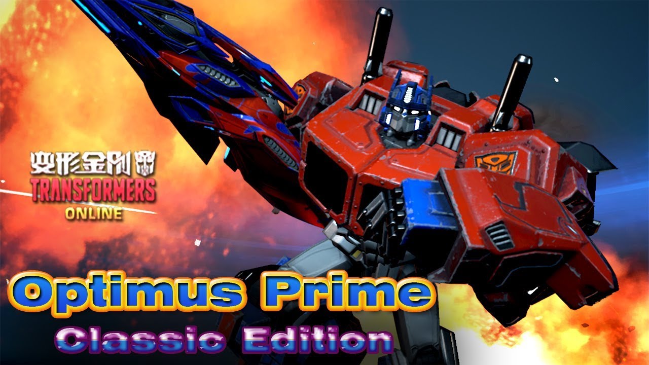 TRANSFORMERS Online - Optimus Prime Classic Edition Skin Escort The PayLoad Team Gameplay