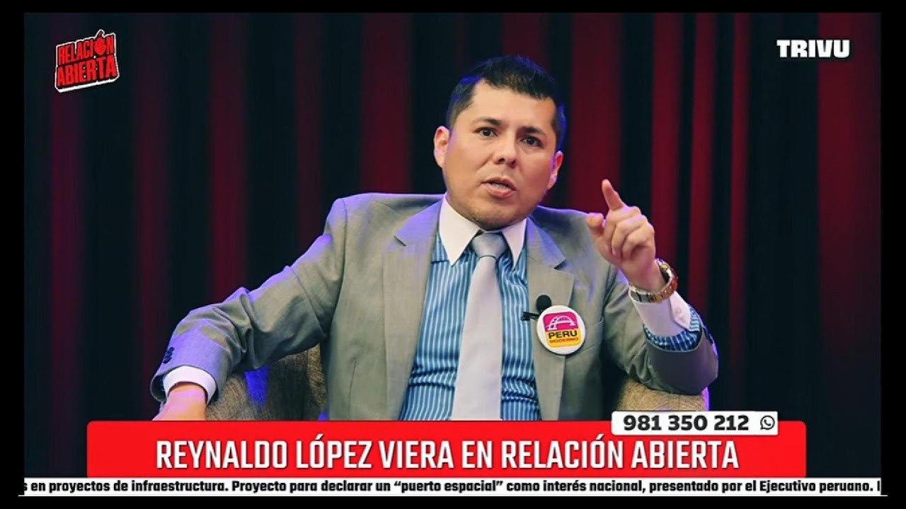 Reynaldo L&oacute;pez Viera - Pre Candidato Presidencial - entrevista en  TRIVU
