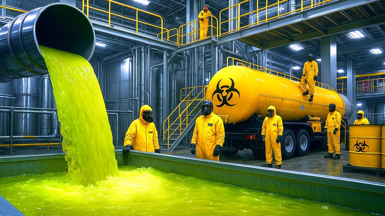 COMMENT se FABRIQUE le CHLORE dans les USINES ☣️ | LE &Eacute;L&Eacute;MENT LE PLUS TOXIQUE du PLAN&Egrave;TE