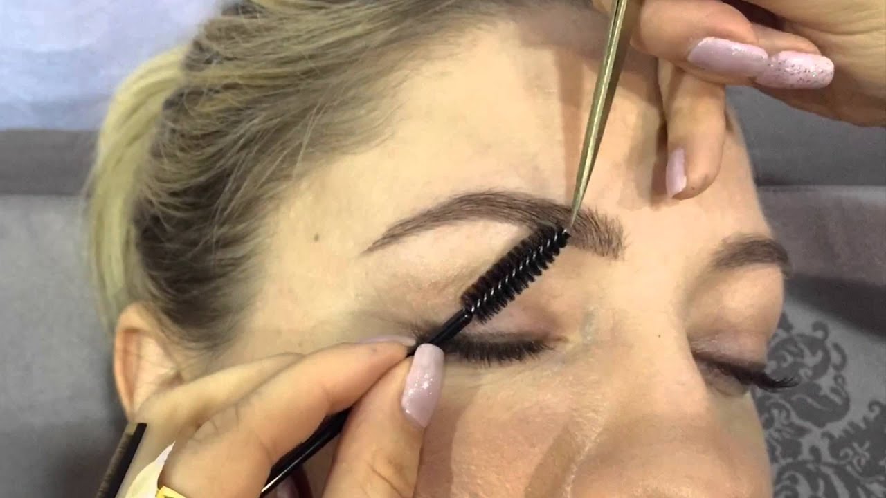 Sleek Brows procedure time lapse :)