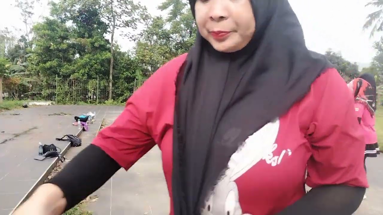 Keriweuhan emak2 klo abis senam Poto2 😍🔥