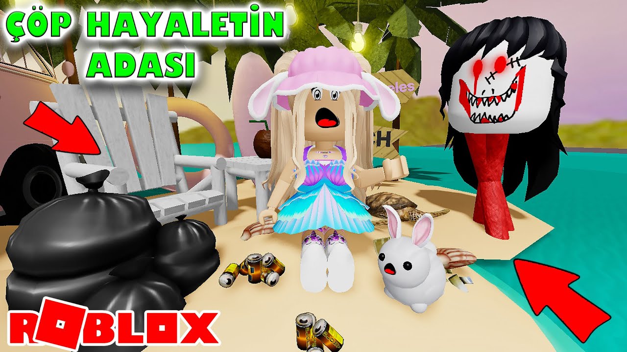 😂 KOMİK ADA HİKAYESİ 🏖️ İYİ KALPLİ HAYALET ! 👻 | ROBLOX The Island Story 💖