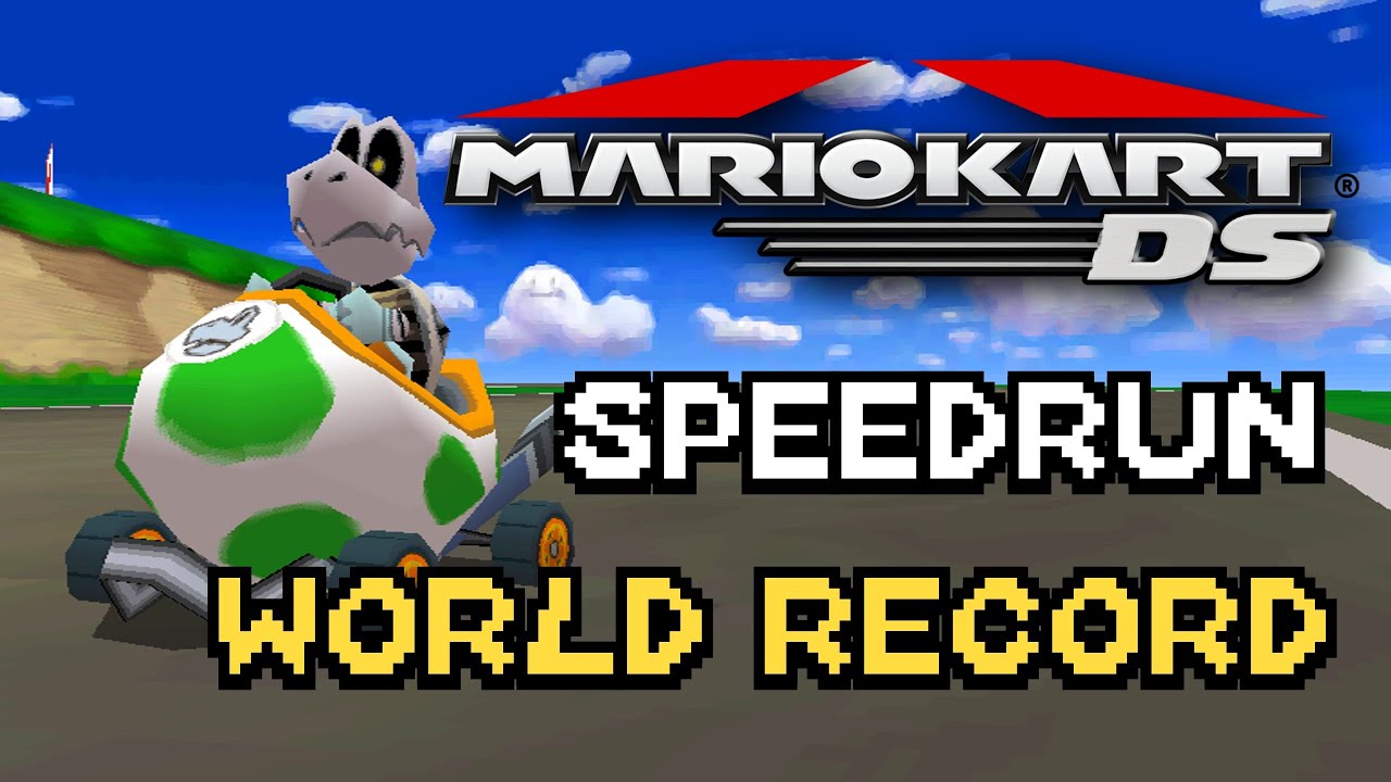 Mario Kart DS - 32 Tracks Speedrun World Record in 54:09