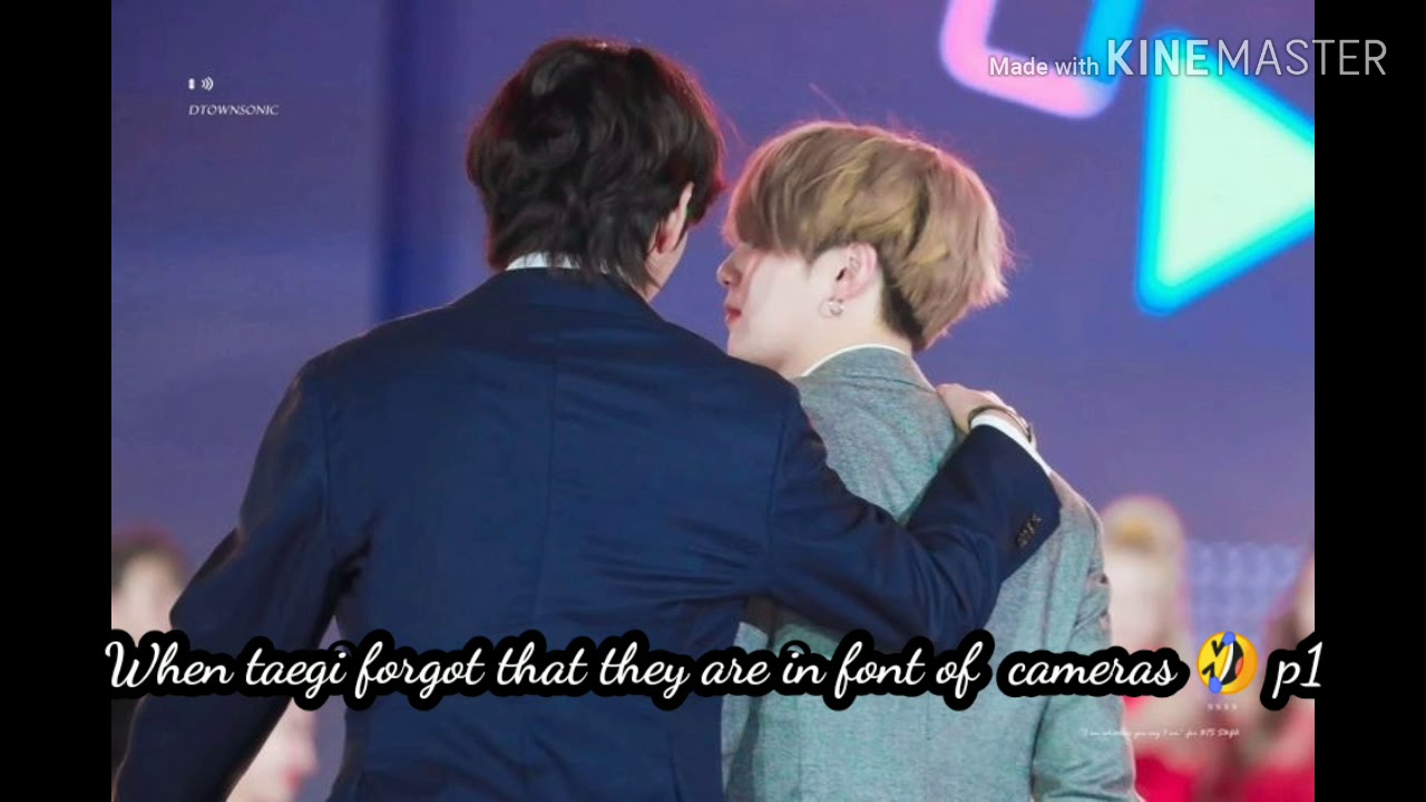 When taegi forgotten they are in front of the camera