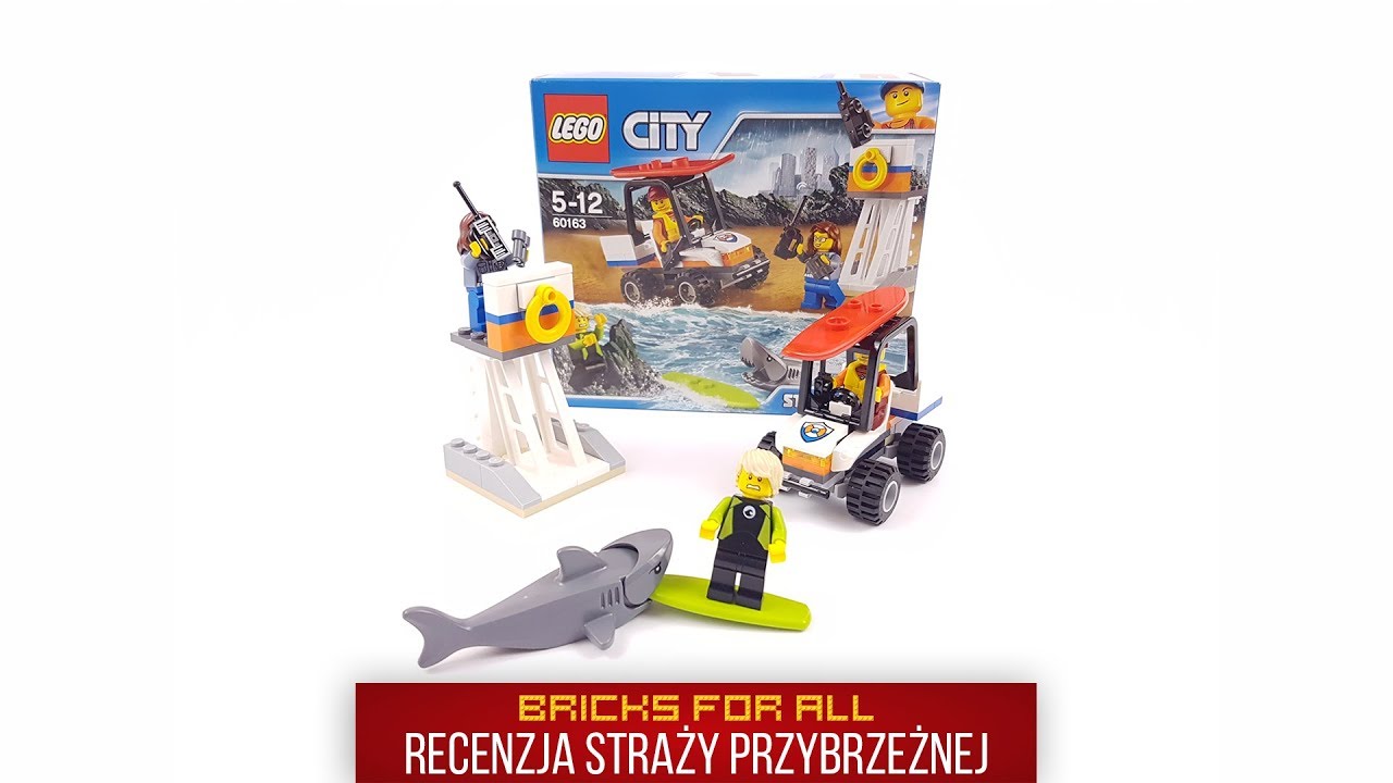 Lego CITY 60163 - Straż Przybrzeżna Zestaw Startowy