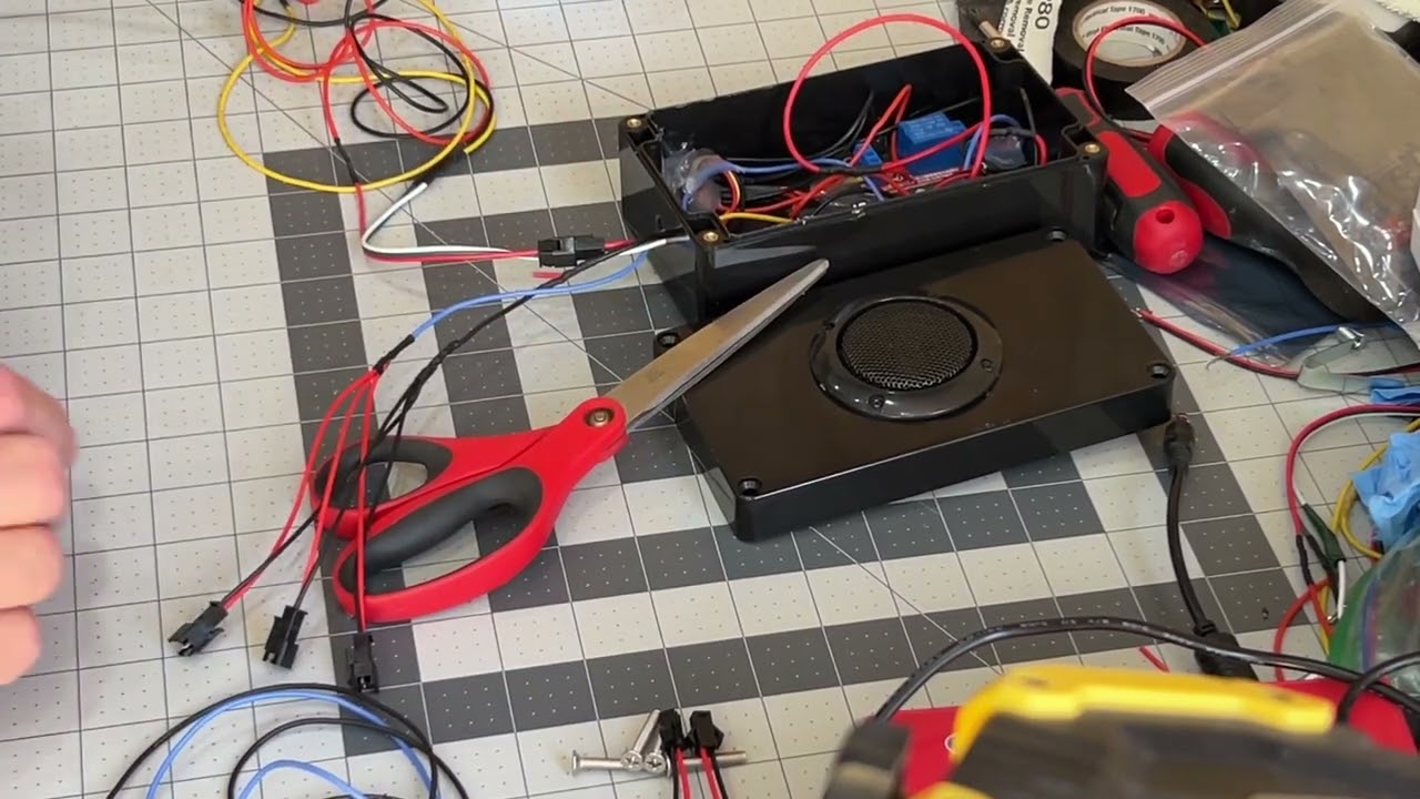 How to repair rebuild Halloween Animatronic part 9