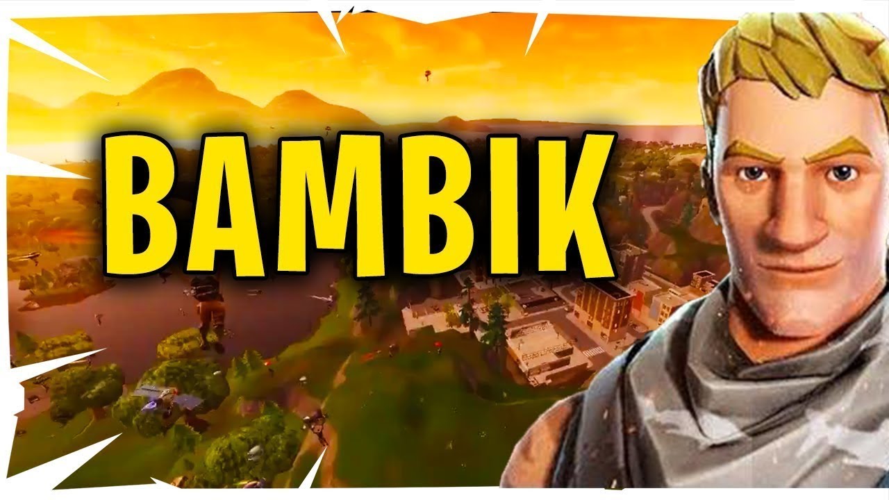 Grałem jak totalny Bambik -Mega Dymy #bambik #Fortnite