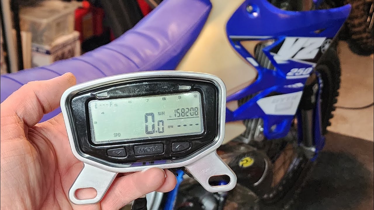 trail tech vapor billet aluminum mount #trailtech #yz250 #blucru #spedometer #yz