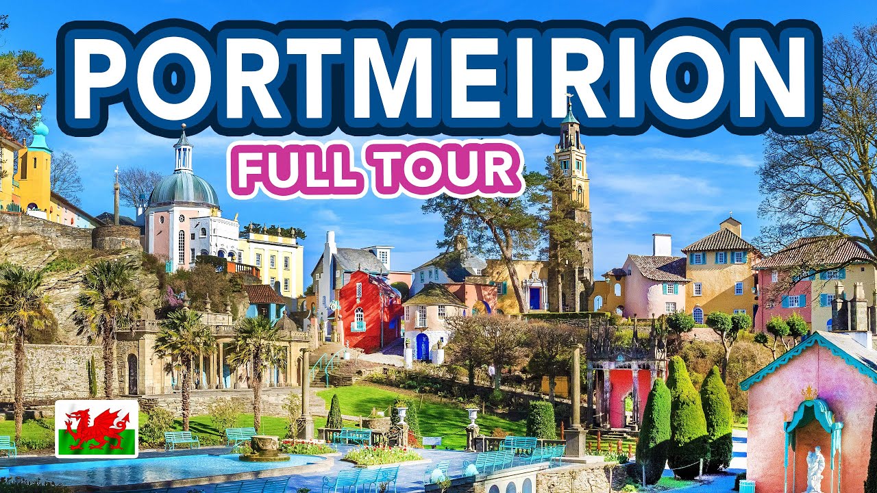 PORTMEIRION | Full Tour of Portmeirion Village, North Wales!
