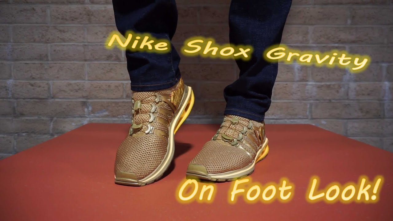 Nike Shox Gravity Gold 