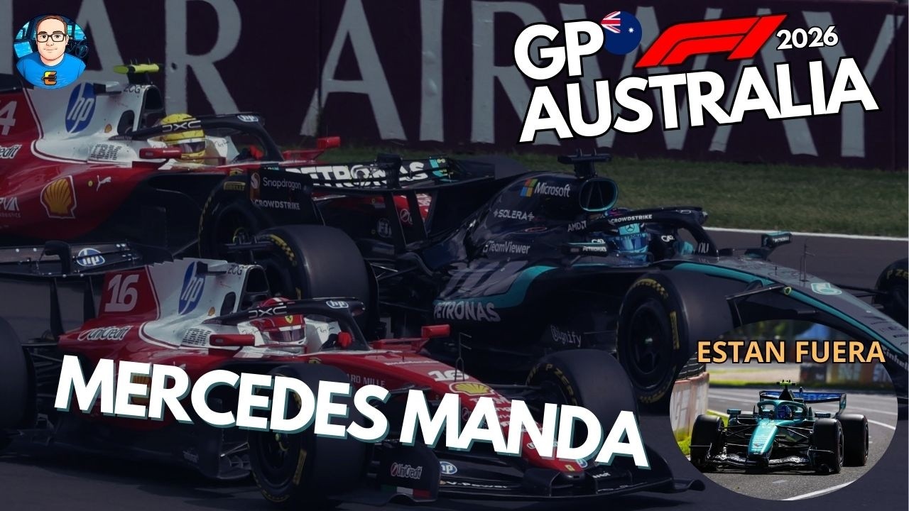 MERCEDES Y RUSSELL GANAN A FERRARI, WILLIAMS Y ASTON MARTIN KO   | F1 2026 GP AUSTRALIA