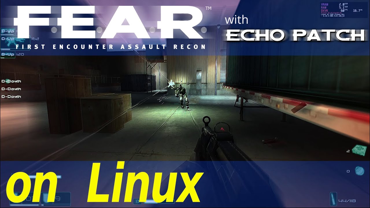 F.E.A.R. with EchoPatch on Linux