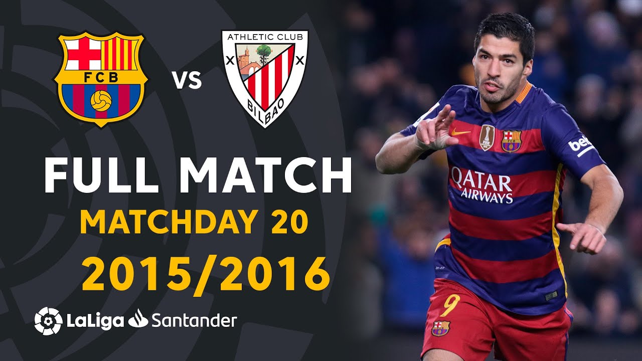 FC Barcelona vs Athletic Club (6-0) J20 2015/2016 - FULL MATCH
