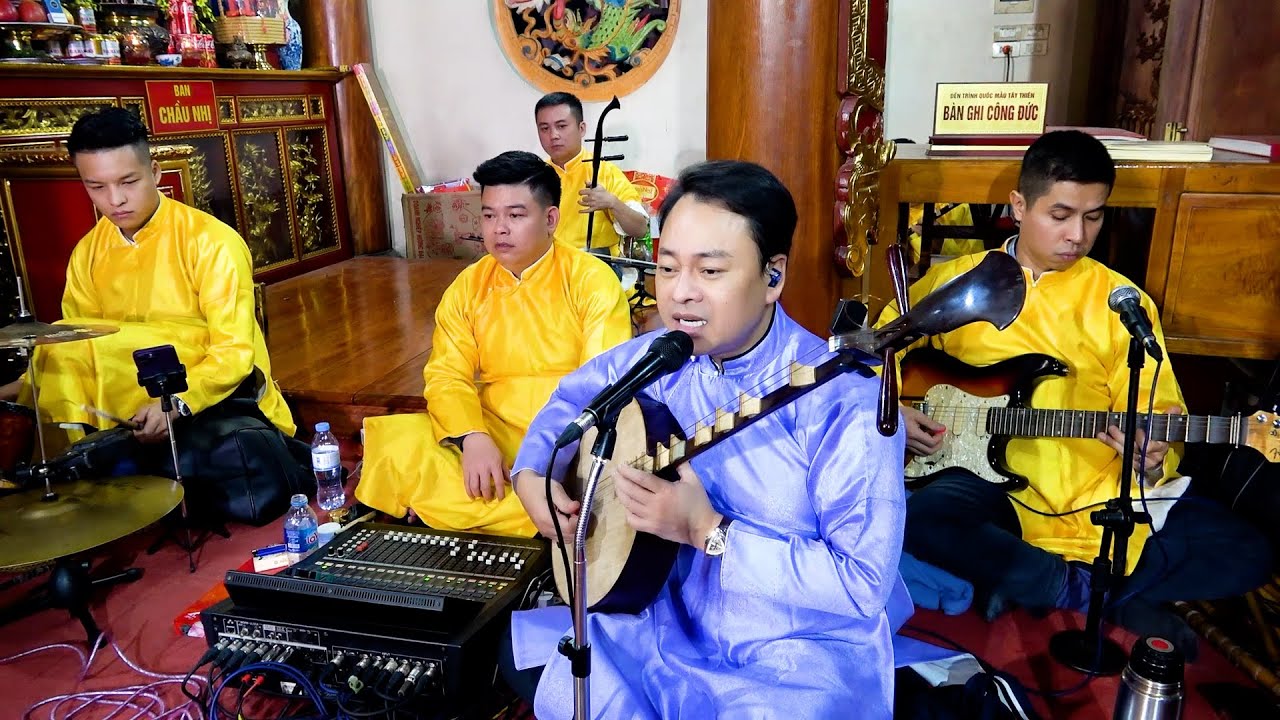 Hát Văn Thanh Long Giá Quan Hoàng Mười 2023