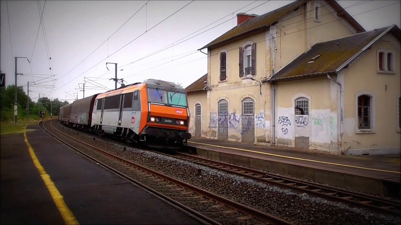 Corail + Fret + TER + Surprise à Villeneuve sur Allier (03)