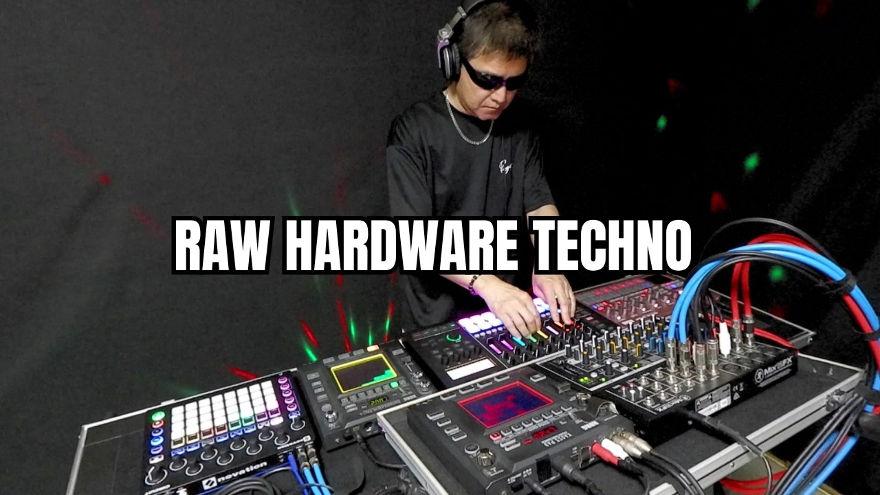 REBOOTED LIVE MACHINE DJ | JAPANESE TECHNO MIX WITH ORIGINAL TRACKS - SET 001