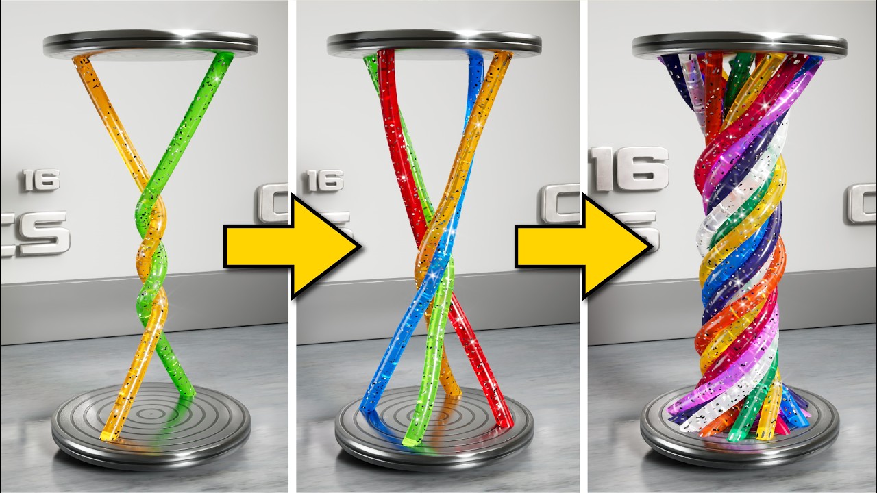 BEYOND ELASTICITY! 🧶🏗️ 10,000KG vs. Ultra-Tension Ropes & Unbreakable Glass