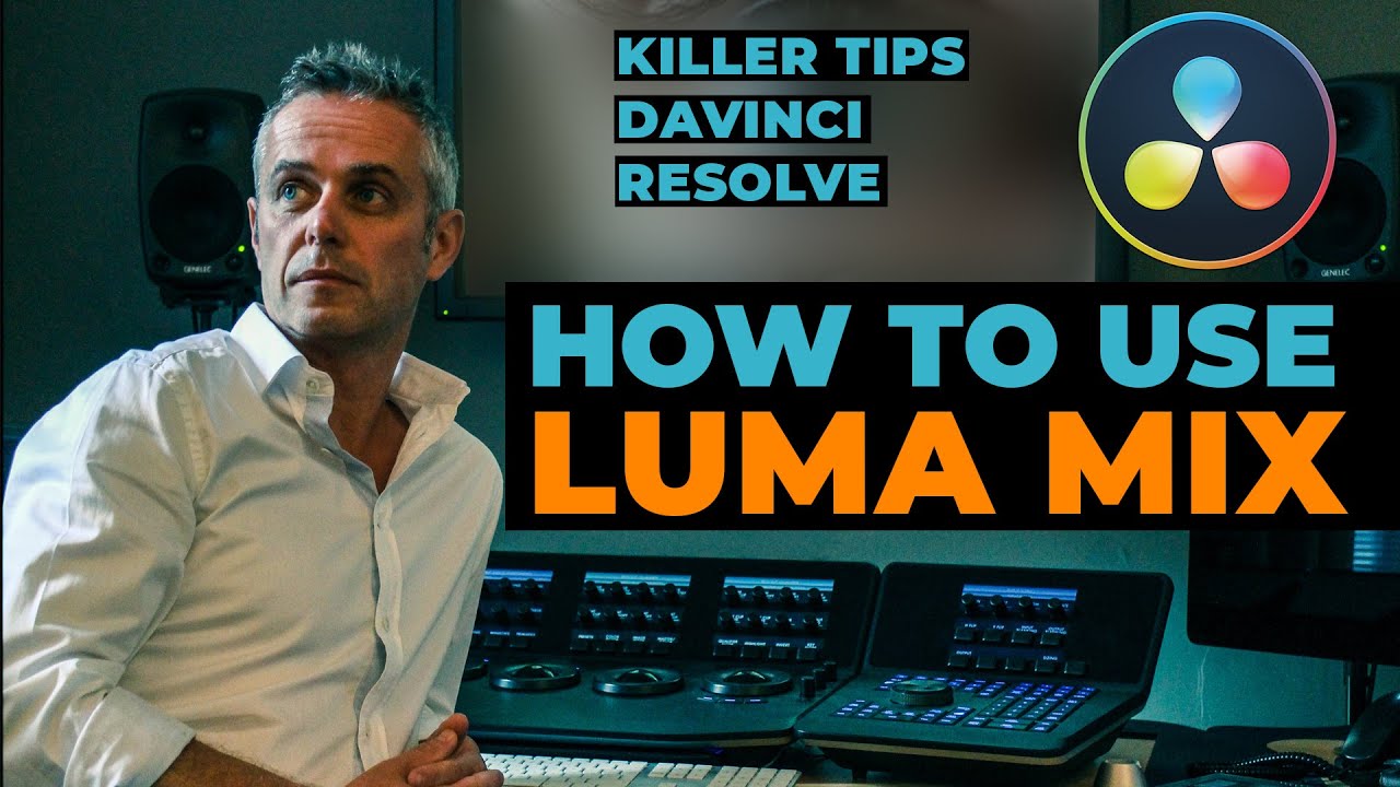 How to use LUMA MIX (Pro Grading Techniques) in DaVinci Resolve