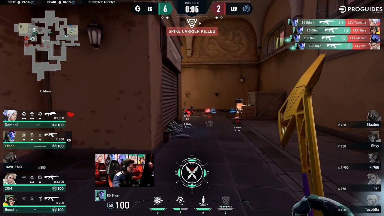 EG Ethan insane 4k vs Leviat&aacute;n | VCT Americas