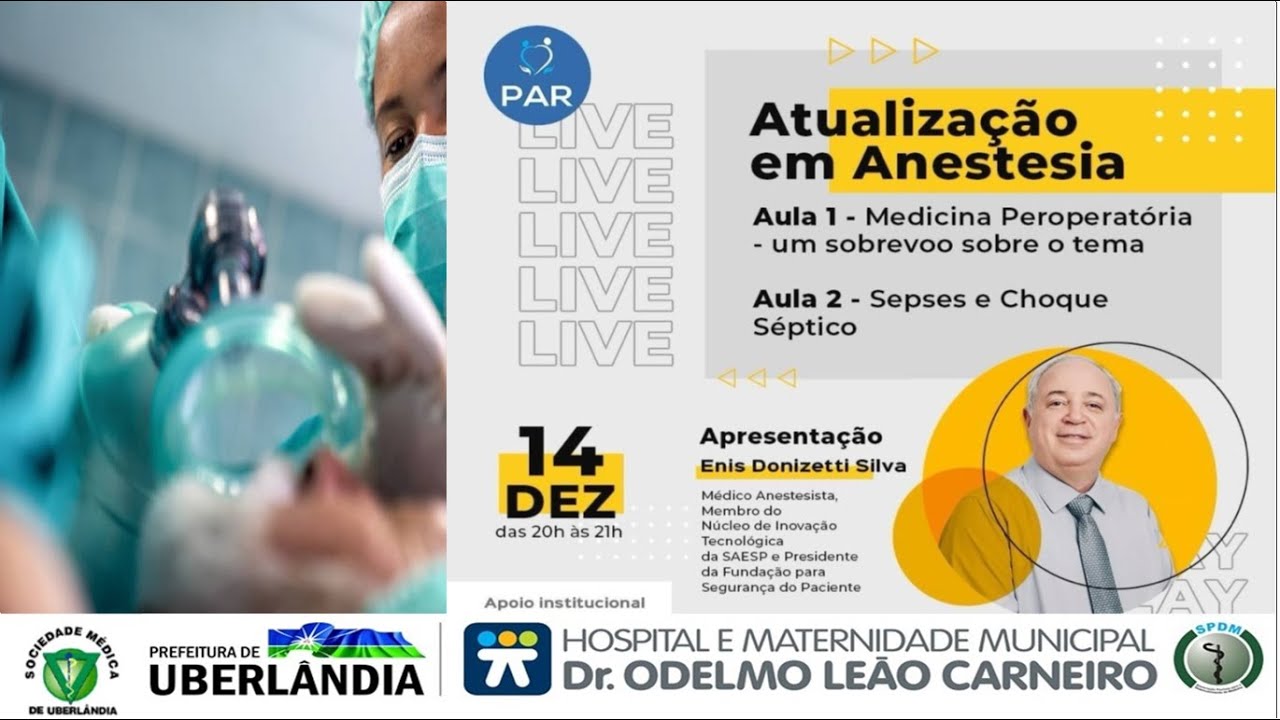 ATUALIZAÇÃO EM ANESTESIA