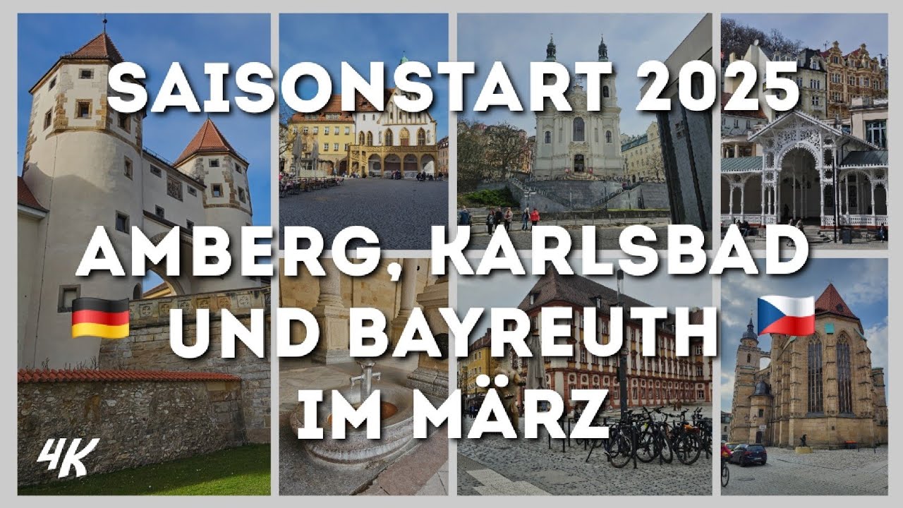 03/25 Amberg, Karlsbad, Bayreuth mit dem Wohnmobil
