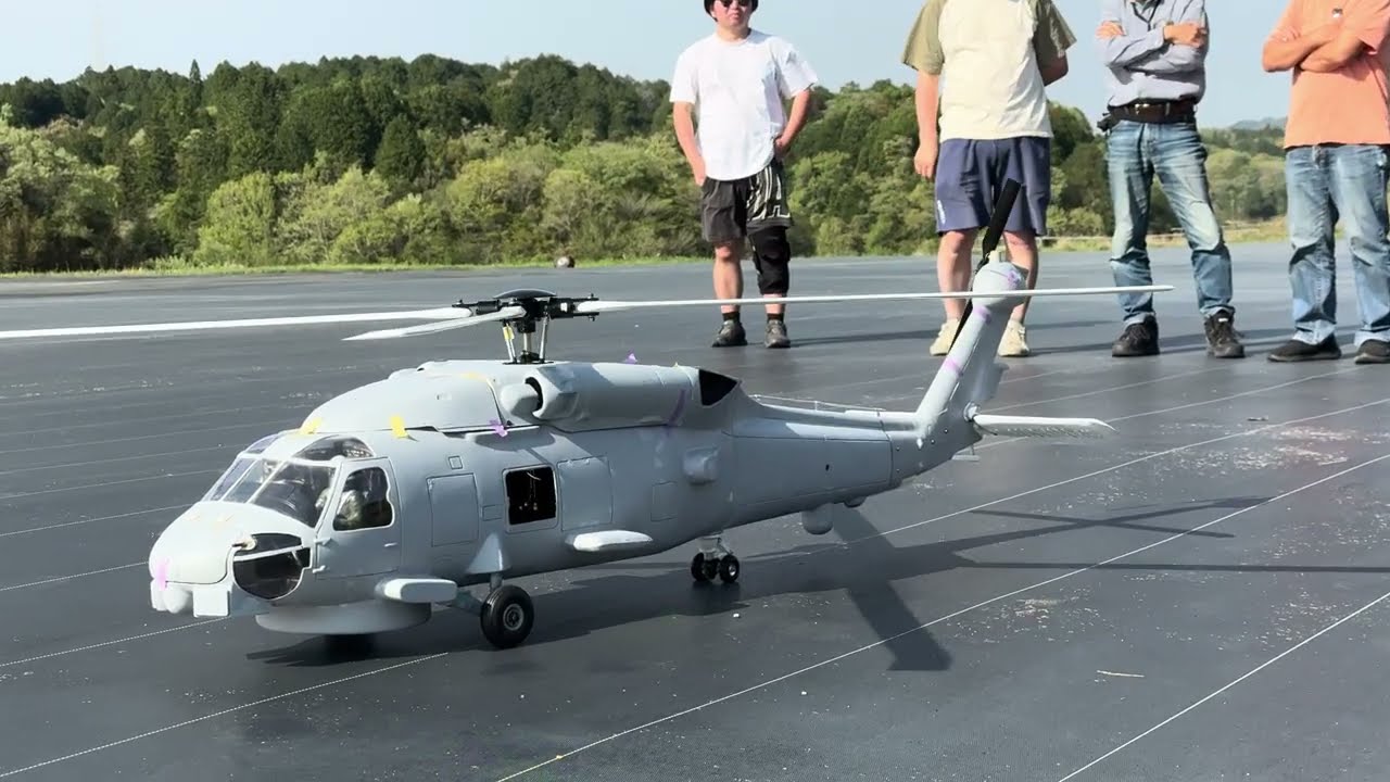 ラジコンヘリコプター 海上自衛隊SH-60J シーホーク TEST