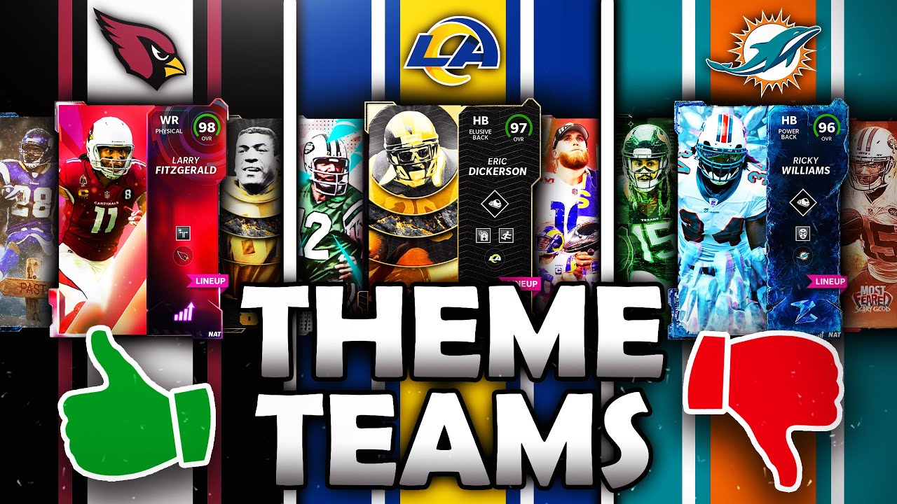 RANKING the BEST Theme Teams in Madden 22 Ultimate Team (Tier List)