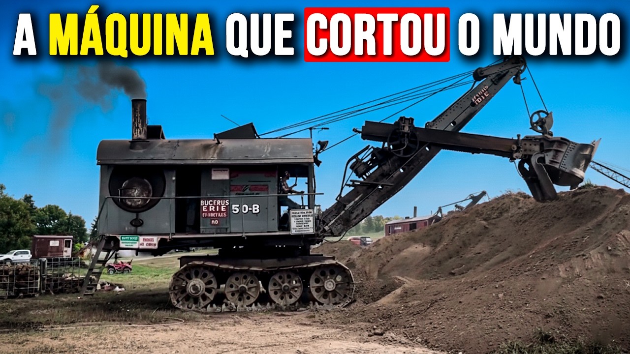 AS 10 MÁQUINAS PESADAS MAIS ANTIGAS DO MUNDO (E que fizeram HISTÓRIA...)