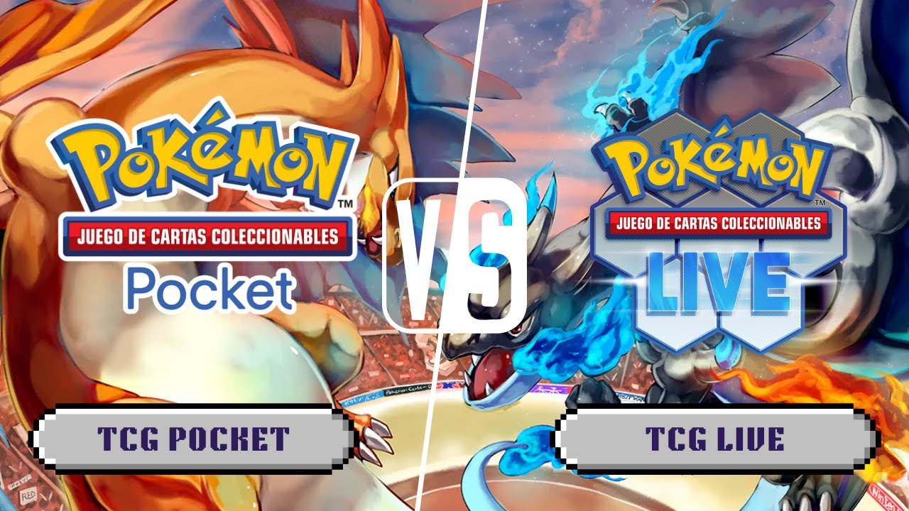 🎴Pok&eacute;mon TCG POCKET VS Pok&eacute;mon TCG LIVE: &iquest;Cu&aacute;l es mejor para ti? 🎮