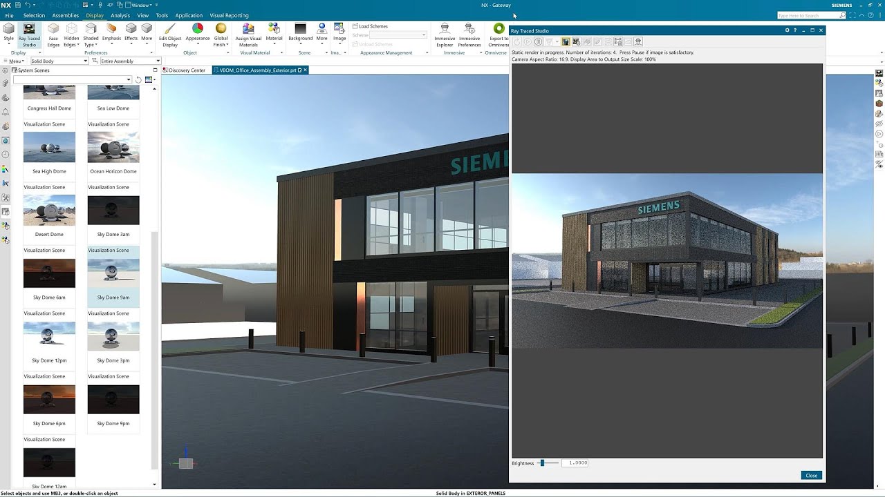 NX for AEC/BIM - Leveraging Ray Traced Studio